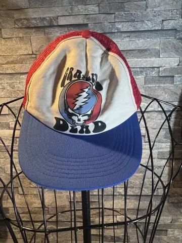 Grateful Dead 메쉬 캡 90년대 패션