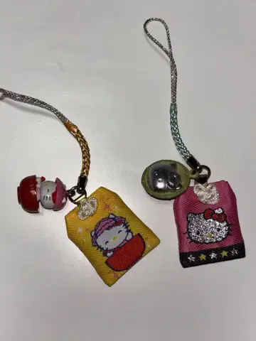 지역 한정 키티 끈 스트랩 시마네현 한정판 부적 포함