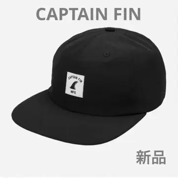 CAPTAIN FIN 캡틴 핀 스냅백 캡 블랙
