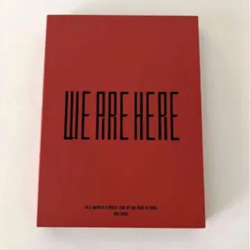 MONSTA X [ WE ARE HERE ] DVD 단종