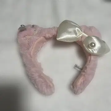 핑크 키티 머리띠 리본 포함