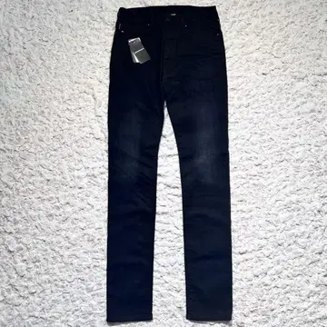 택 포함 EMPORIO ARMANI 슬림핏 데님 블랙 27