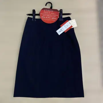 스트레스 프리 블랙 타이트 스커트