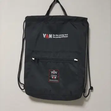 VAN JAC Classics 나일론 Y2K 블랙 VAN JACKET