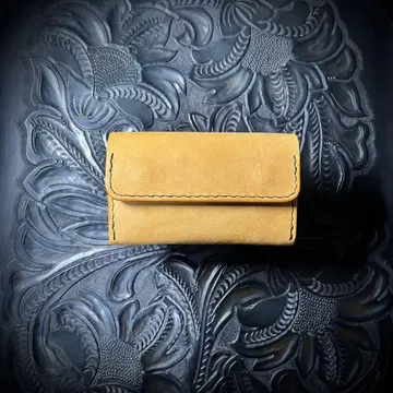 Heaven leather 미니 지갑 이탈리아 가죽 핸드메이드