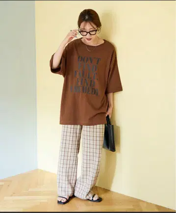 체크 이지 팬츠*FREAK'S STORE