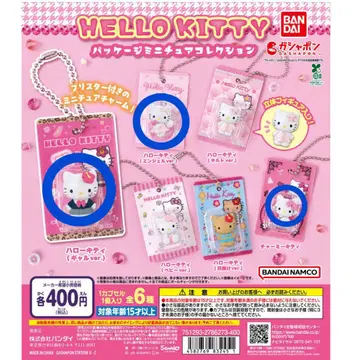 HELLO KITTY 패키지 미니어처 컬렉션