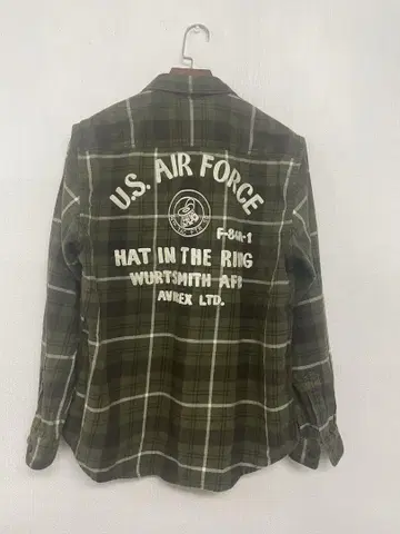 아비렉스 USAF 플란넬 셔츠 XL 사이즈