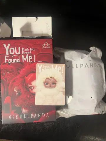 스컬 팬더 You Found Me sandman 화이트