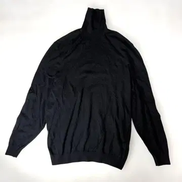 ZARA 자라 터틀넥 니트 스웨터 XL 블랙