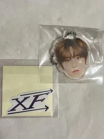 INI 허봉범 얼굴 아크릴 키링, 스티커