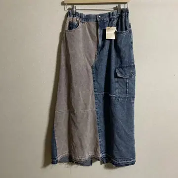 이번 시즌 최신작 니코앤드 리메이크풍 콤비 스커트