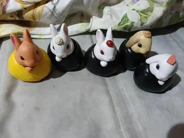토끼 캡슐 토이 5체 세트