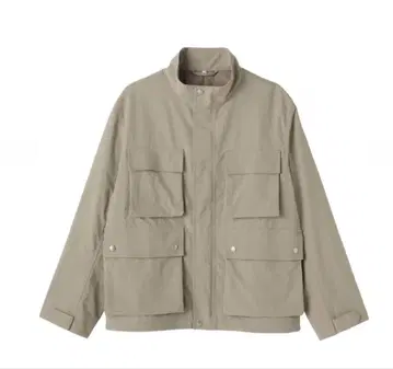 MUJI Labo 나일론 워크 블루종