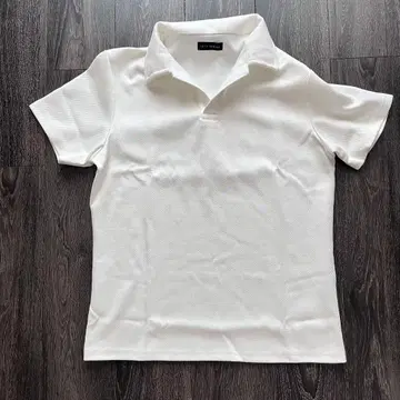 TETE HOMME 화이트 피케 셔츠