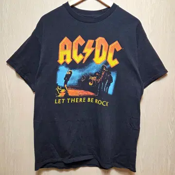 AC/DC LET THERE BE ROCK 티셔츠 M