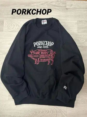 PORKCHOP 포크찹 맨투맨 L