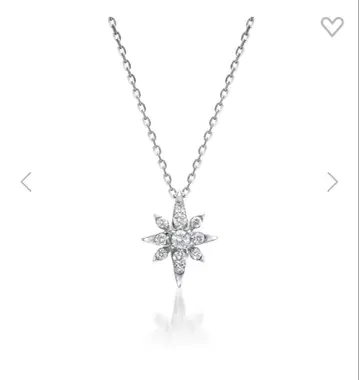 [ 새상품급 ] STAR JEWELRY 다이아몬드 목걸이