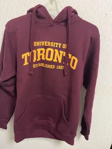 토론토 university 후드티