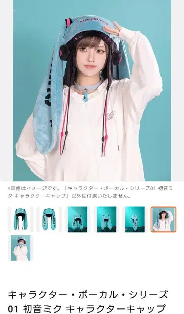 하츠네 미쿠 캐릭터 캡