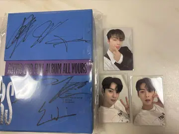 ASTRO 앨범 사인 포함 allyours 트레이딩 카드 차은우