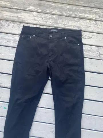 JACKROSE 블랙 스트레치 컬러 데님 팬츠 잭 로즈