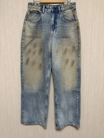 새상품 미사용 ZARA 자라 BAGGY FIT 데님 팬츠