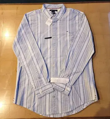 [ 미사용 ] TOMMY HILFIGER 스트라이프 셔츠 타미힐피거