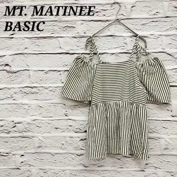 MT. MATINEE BASIC 오프숄더 셔링 블라우스