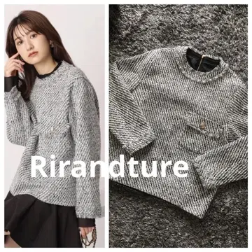 [ 새상품급 ] Rirandture 트위드 풀오버 사이즈 1