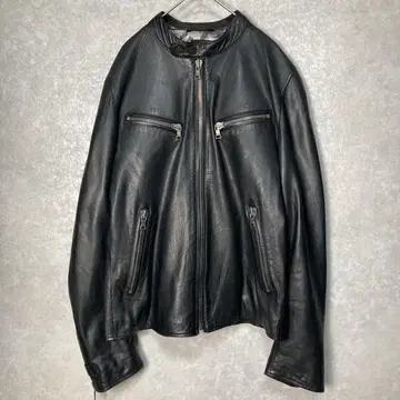 [ 새상품급 ] 폴스미스 PaulSmith 가죽 자켓 라무 페이즐리