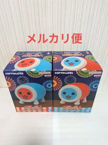 태고의 달인 SOFVIMATES 와다돈 와다카츠 피규어 2종 세트