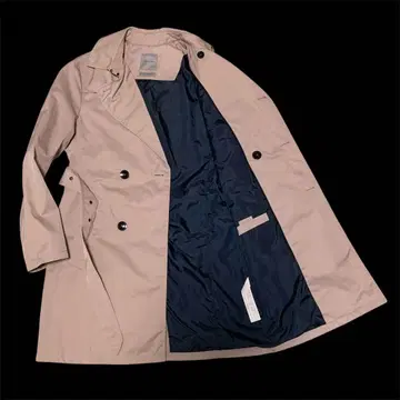 새상품급 ZARA MAN 자라맨 폴리코튼 트렌치코트 S 베이지