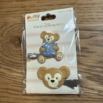 더피 헤어 클립 2세트