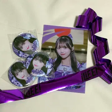 iLiFE! 무도관 순령미키 캔뱃지 클리어 카드 은테 5세트