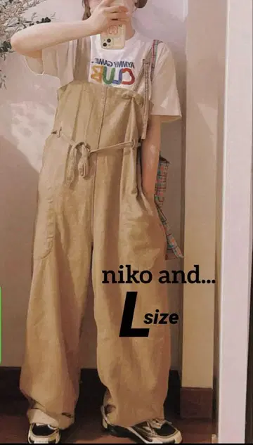 [ 새상품급 ] 살로펫 코튼 혼방 와이드 팬츠 L niko and