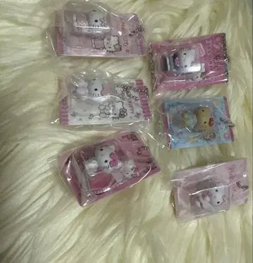 헬로키티 패키지 미니어처 컬렉션 가챠 전 6종 세트