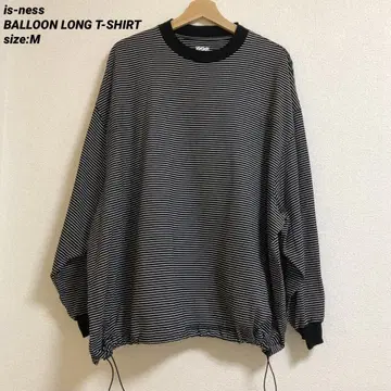 is-ness BALLOON LONG T-SHIRT M 사이즈