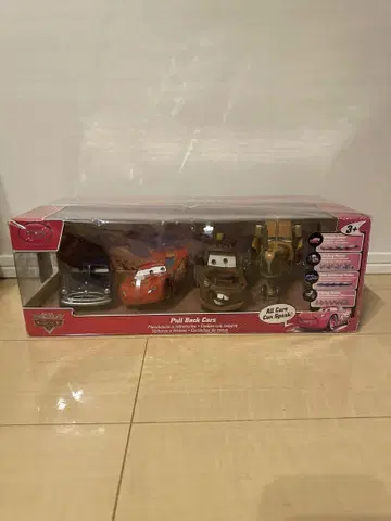 레어 미개봉 카즈 디즈니 스토어 한정판 풀백카 4체 세트