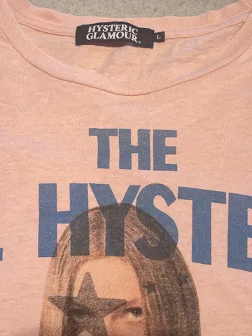 HYSTERIC GLAMOUR 핑크 T셔츠 L