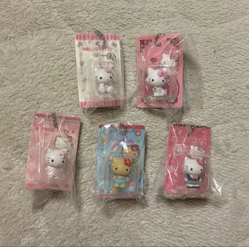 5세트 헬로키티 패키지 미니어처 컬렉션 키티 패키지