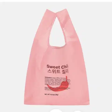 BTS x 맥도날드 에코백 핑크