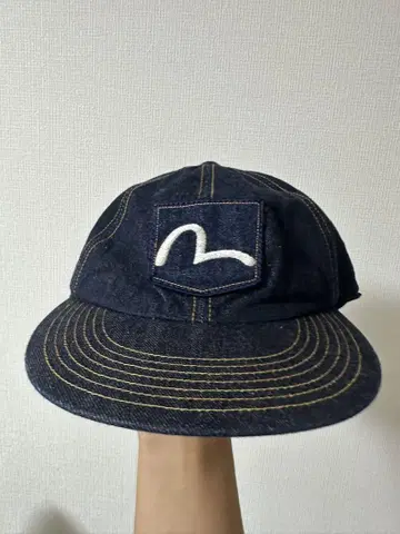 evisu 캡 데님 샘플 초레어