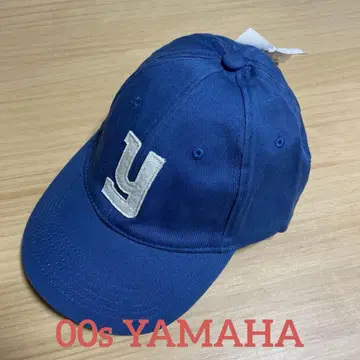 [새상품급]00s YAMAHA 야마하 6PANEL CAP 캡 파랑블루