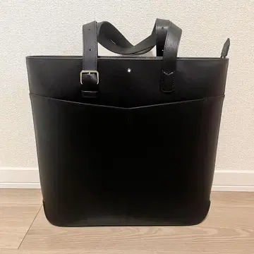 [ 새상품급 ] Montblanc 토트백 블랙