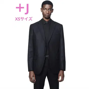 UNIQLO +J 울 테일러드 자켓 온라인 한정판 XS 사이즈 블랙