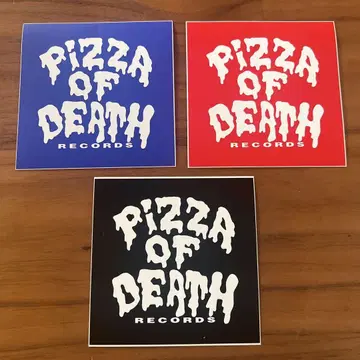 PIZZA OF DEATH RECORDS 스티커 세트