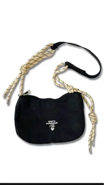 카오요리나카미 ROPE shoulder BAG BLACK 새상품
