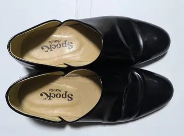 HARUTA Spock Shoes 블랙 로퍼 25EE