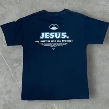 00s 지저스 메시지 T셔츠 kerruso 사이즈감